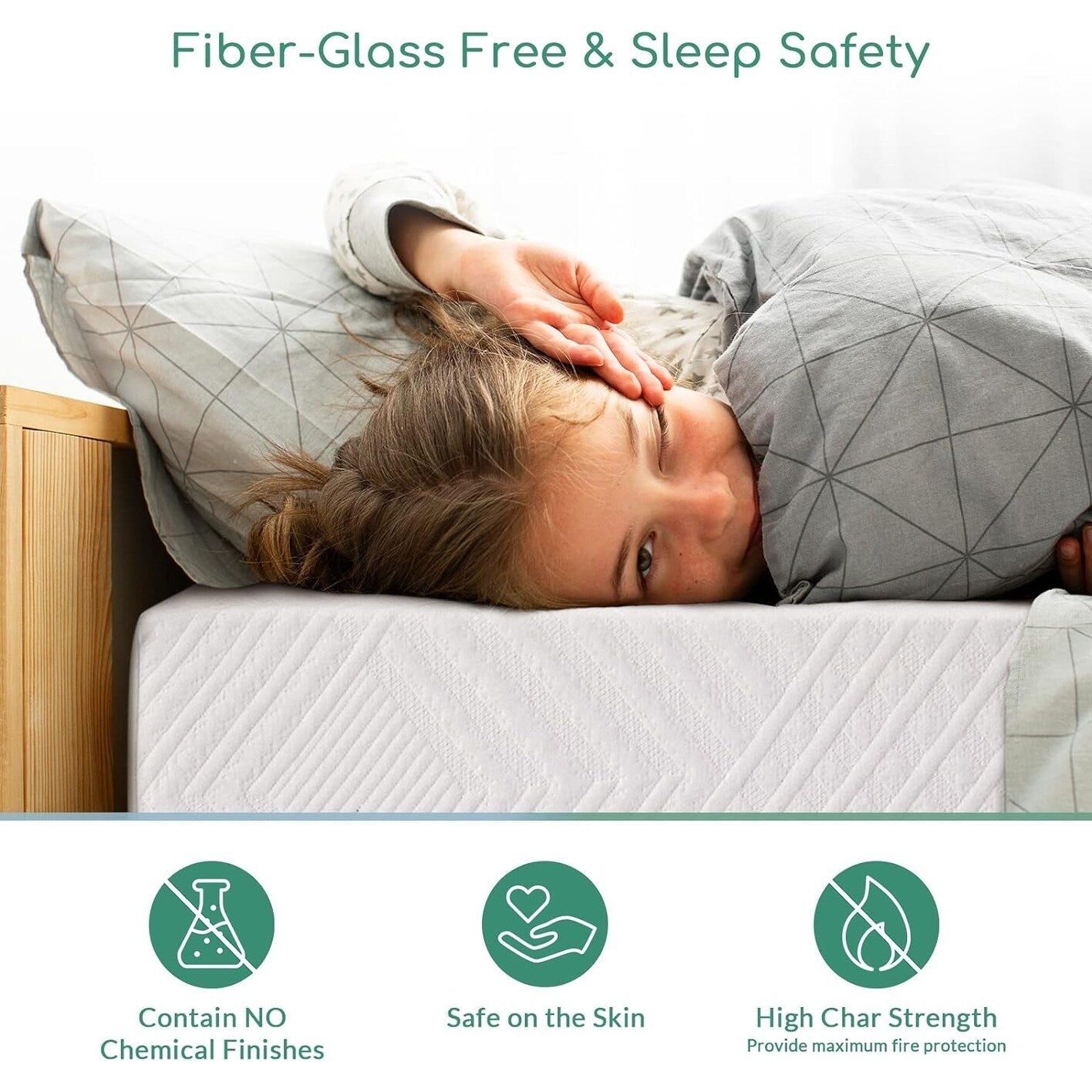 Queen Mattress, 14 Inch Memory Foam Mattress Queen in a Box - Cool Gel Bed Mattress Medium Firm
