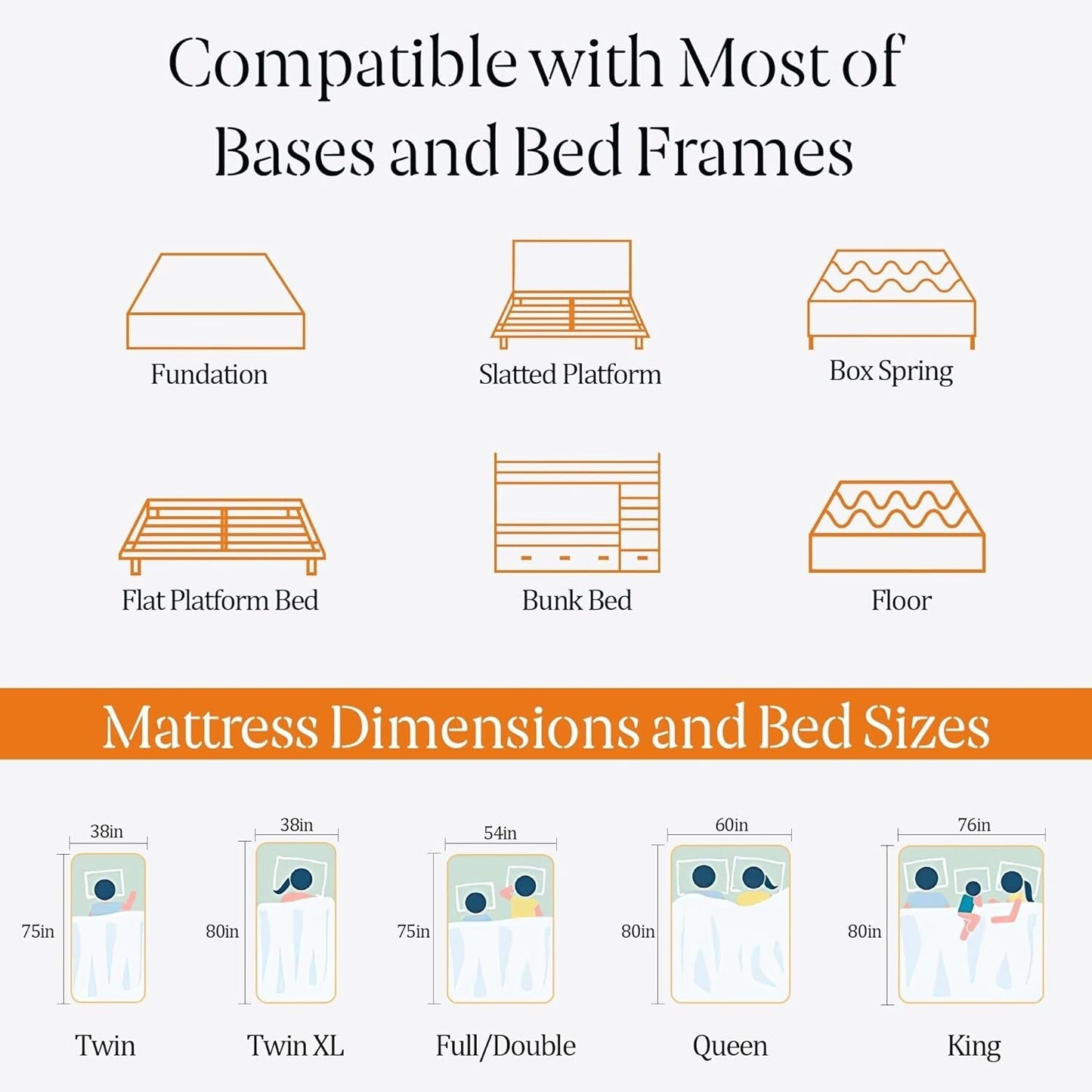 Queen Mattress, 14 Inch Memory Foam Mattress Queen in a Box - Cool Gel Bed Mattress Medium Firm