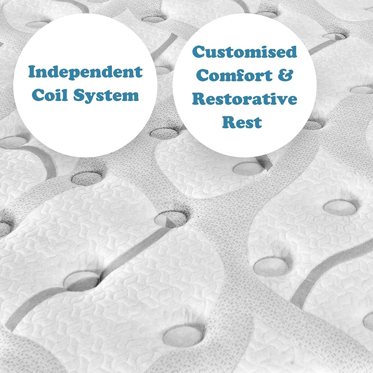 Queen Size- 10 Majestic Medium Pillow-Top Cool Gel Memory Edge Support Pocket Spring Hybrid Mattress