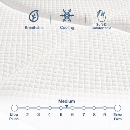 Queen Size Mattress 12 Inch Mattress Gel Memory Foam Balance Support