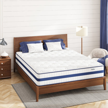 Queen Size Mattress, 12 Inch Queen Hybrid Mattresses in A Box Pressure Relief & Supportive,Cooling Memory Foam & Pocket Coils
