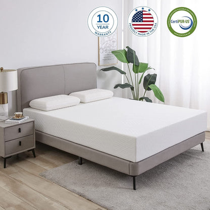 Queen mattress 12 Inch Gel Memory Foam Mattress Medium Feel-Hypoallergenic Breathable Cover mattress in a box