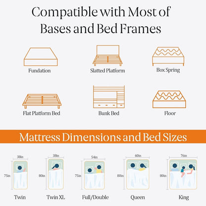 Queen mattress 12 Inch Gel Memory Foam Mattress Medium Feel-Hypoallergenic Breathable Cover mattress in a box