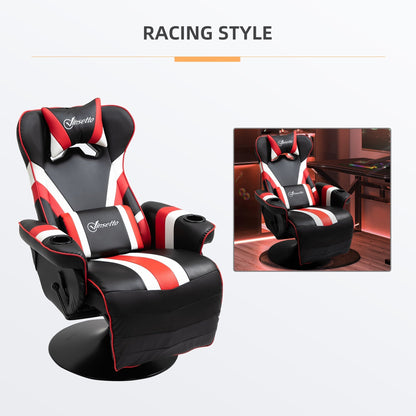 Racing Style Computer Recliner with Lumbar Support