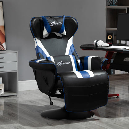 Racing Style Computer Recliner with Lumbar Support