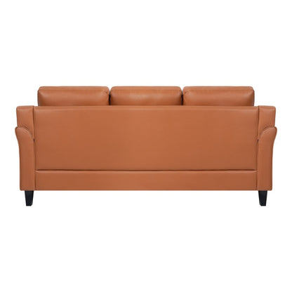 Raelynn Button Tufted Sofa Affordable Modern Sofa - Microfiber Couch for Small Spaces, Living Room, Bedroom