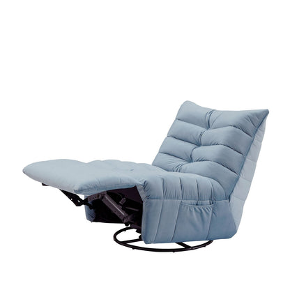 Reading Recliner Chair with Manual Handle - Elegant Lightweight Design for Home Office