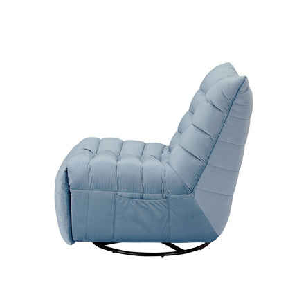 Reading Recliner Chair with Manual Handle - Elegant Lightweight Design for Home Office