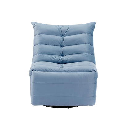 Reading Recliner Chair with Manual Handle - Elegant Lightweight Design for Home Office