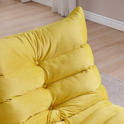 Reading Recliner Chair with Manual Handle - Elegant Lightweight Design for Home Office