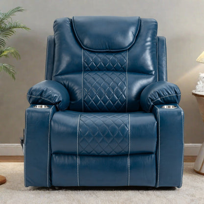 Recliner - 400lb Capacity, Dual OKIN Motor, Massage/Heat - 180° Recline,? Zero Gravity Position