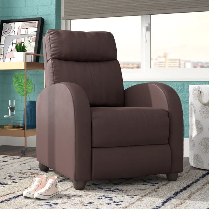 Homall Recliner Chair PU Leather Single Living Room Sofa Recliner