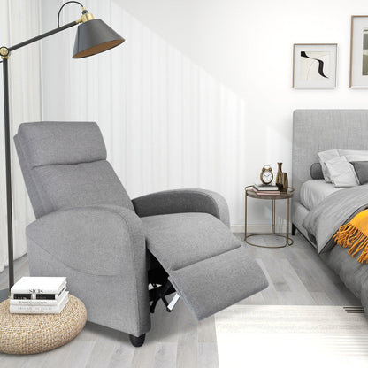 Recliner Chair with Lumbar Support for Living Room