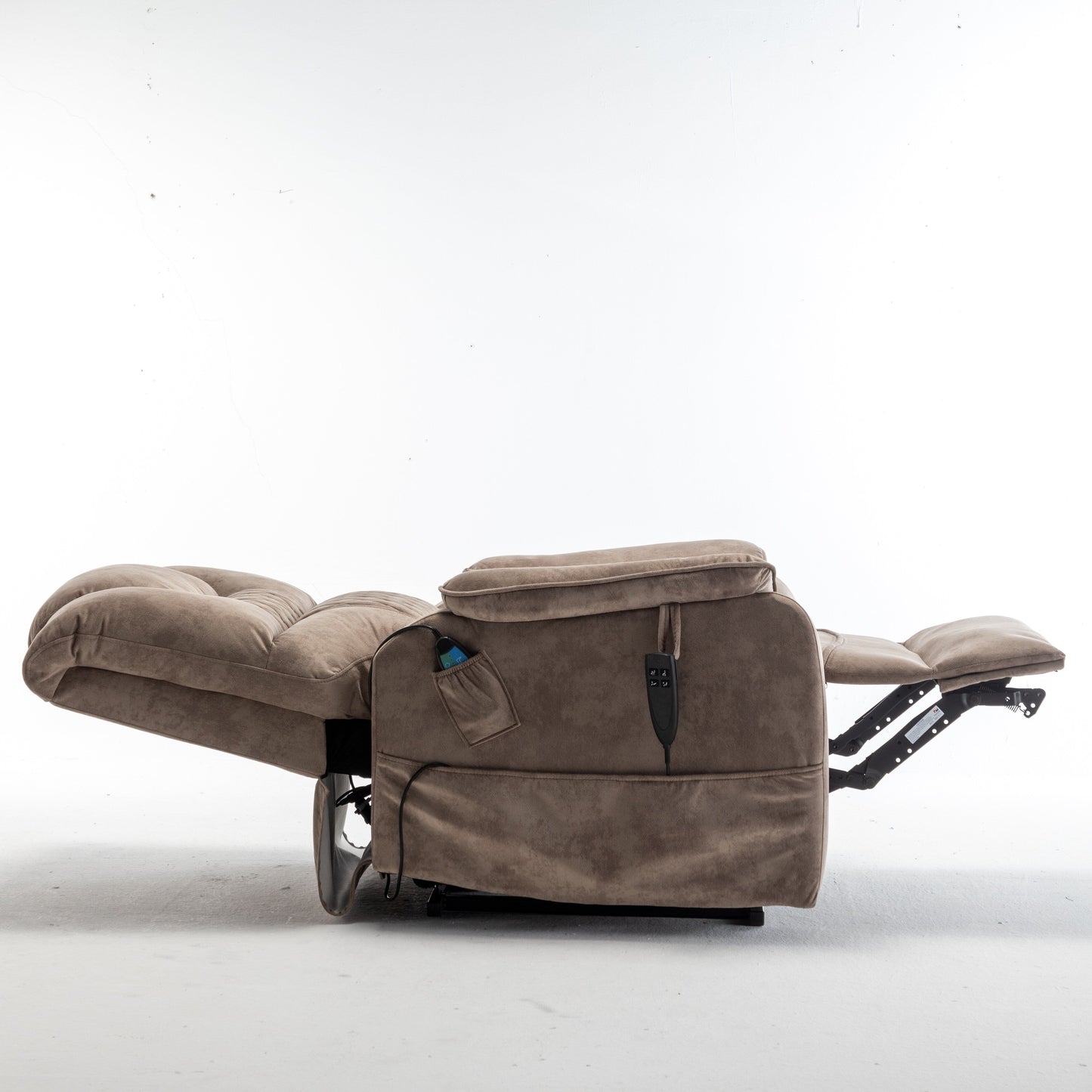 Recliner Chair with OKIN Silent Motor - 180° Infinite Position Recline, Remote Control, Separate Backrest/Footrest