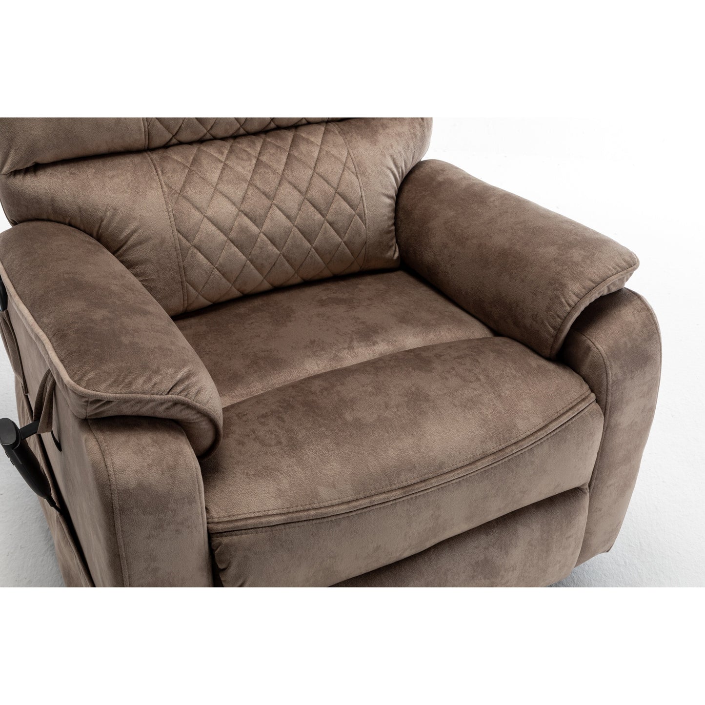 Recliner Chair with OKIN Silent Motor - 180° Infinite Position Recline, Remote Control, Separate Backrest/Footrest