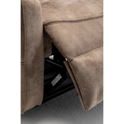 Recliner Chair with OKIN Silent Motor - 180° Infinite Position Recline, Remote Control, Separate Backrest/Footrest
