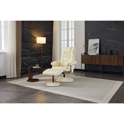 Recliner Chair with Ottoman