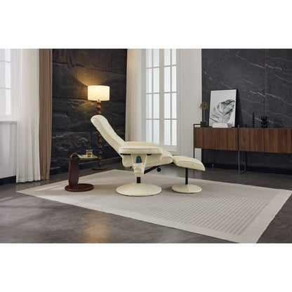 Recliner Chair with Ottoman