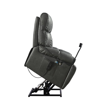 Recliner Chair with Phone Holder,Electric Power Lift Recliner Chair with 2 Motors Massage and Heat for Elderly, 3 Positions, 2 S