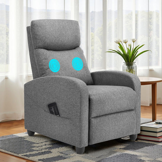 Recliner Massage Small Home Theater Seating Adjustable Recliner Chair for Living Room & Aldult