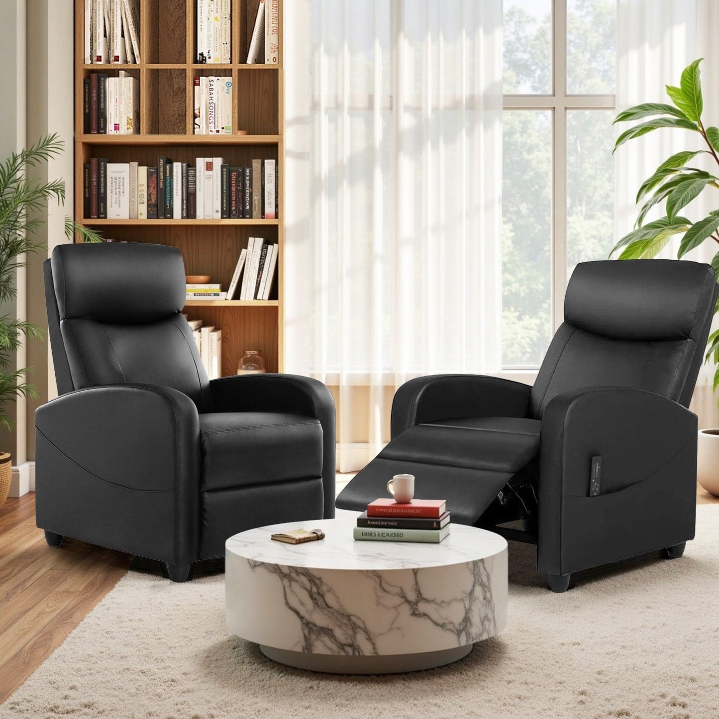 Recliner Massage Small Home Theater Seating Adjustable Recliner Chair for Living Room & Aldult