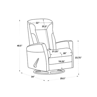 Recliner Rocker Recliner Swivel Recliner Chair Accent Chair