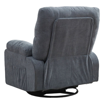 Recliner chair,360 degree rotating swing single sofa chair