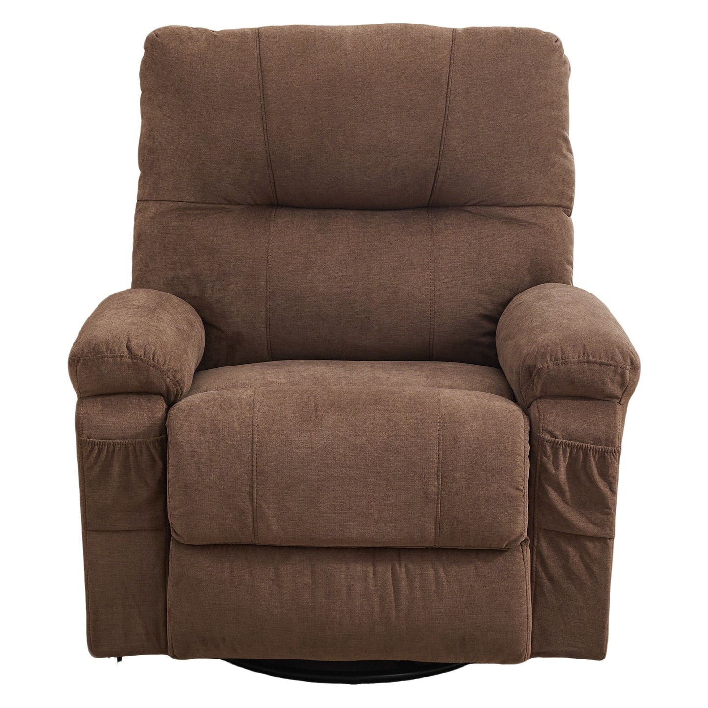 Recliner chair,360 degree rotating swing single sofa chair, equipped with soft cushion and backrest, comfortable armchair