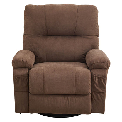 Recliner chair,360 degree rotating swing single sofa chair, equipped with soft cushion and backrest, comfortable armchair