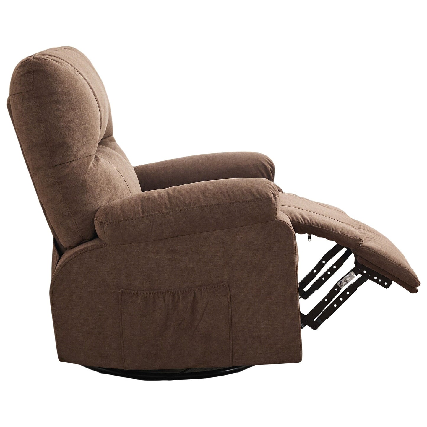 Recliner chair,360 degree rotating swing single sofa chair, equipped with soft cushion and backrest, comfortable armchair