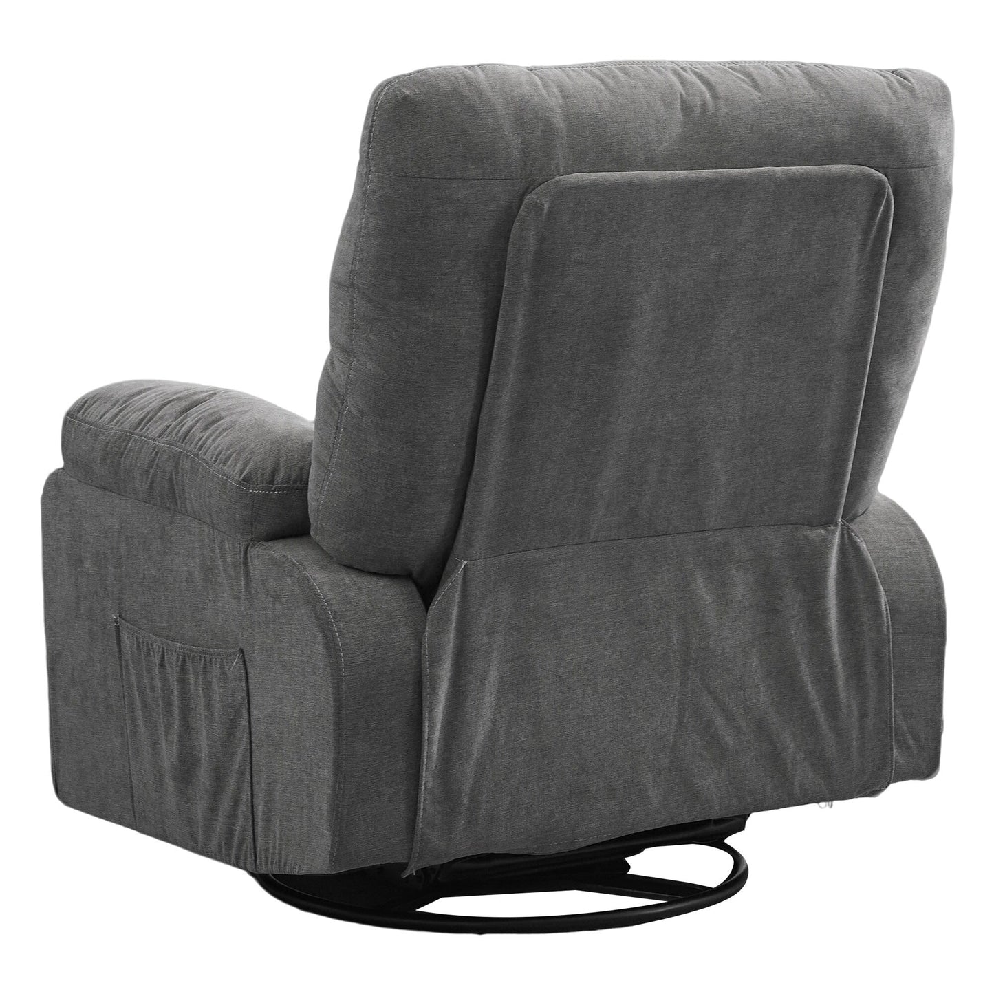 Recliner chair,360 degree rotating swing single sofa chair