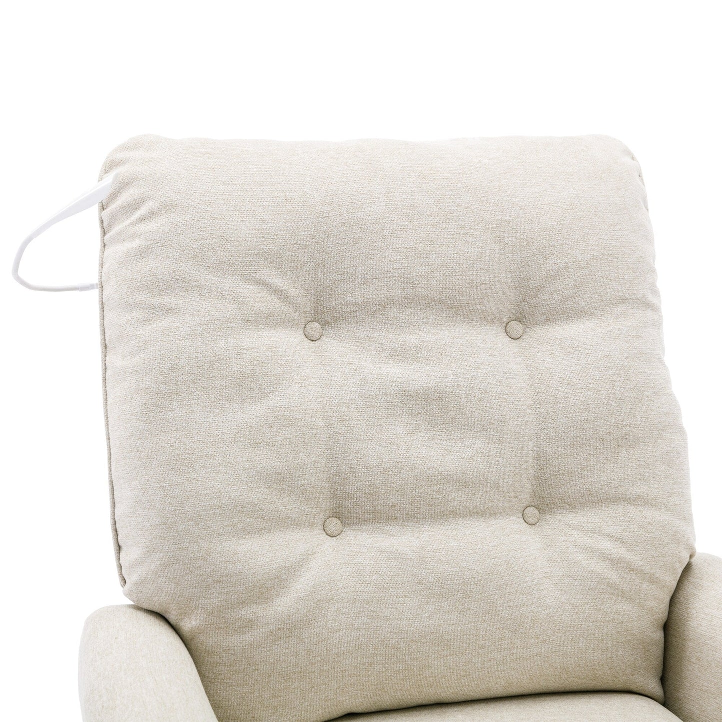 Reclining Chair 270 Degree Swivel Recliner Chairs with USB Port, Side Pocket and Touch Sensitive Lamp