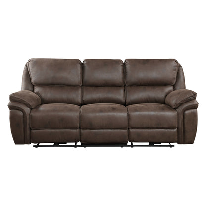Regina Microfiber Power Double Reclining Sofa
