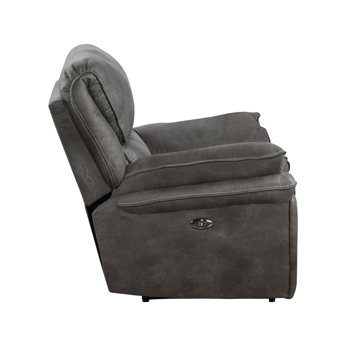 Regina Microfiber Power Double Reclining Sofa