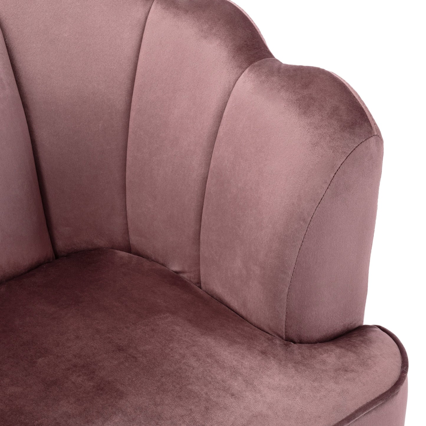 Reitz Glam Velvet Shell 3 Seater Sofa by Christopher Knight Home - 76.25 L x 29.25 W x 33.50 H