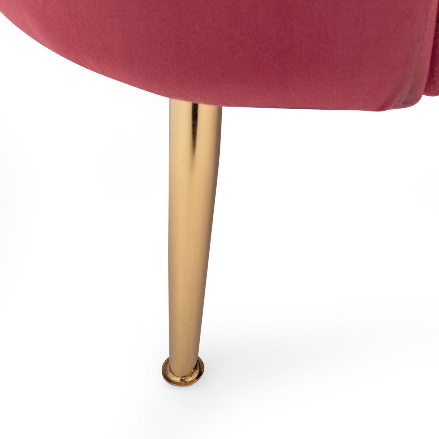 Reitz Glam Velvet Shell 3 Seater Sofa by Christopher Knight Home - 76.25 L x 29.25 W x 33.50 H
