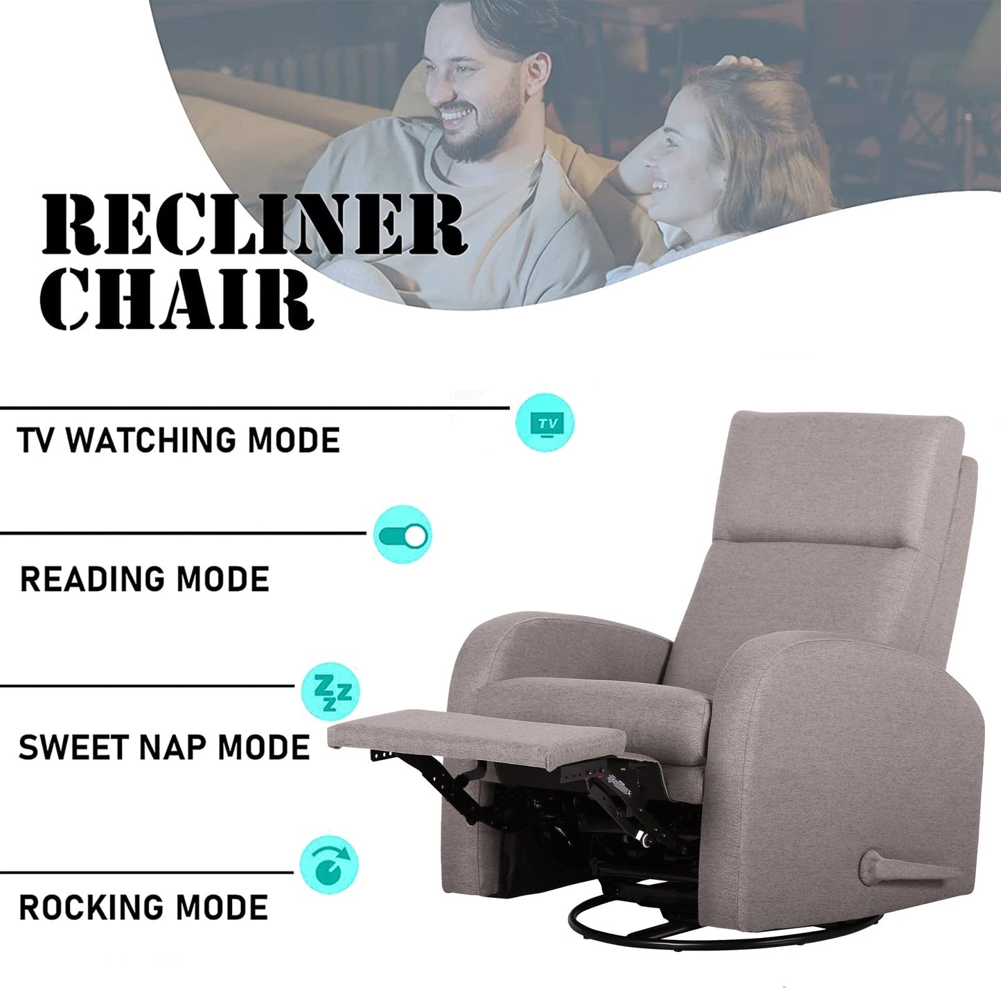Rocker Recliner Glider Recliner Swivel Recliner Chair
