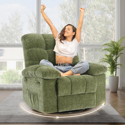 Rocking 360° Swivel Rocker Chair