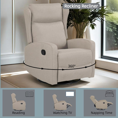 Rocking Recliner Chair for Living Room