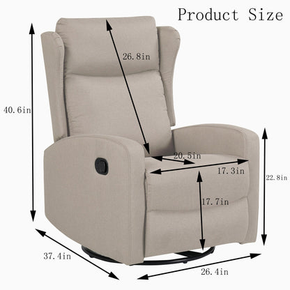 Rocking Recliner Chair for Living Room