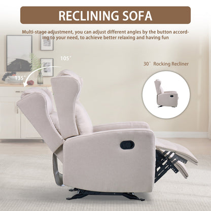 Rocking Recliner Chair for Living Room