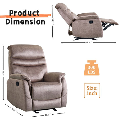 Rocking Recliner Chair for Living Room