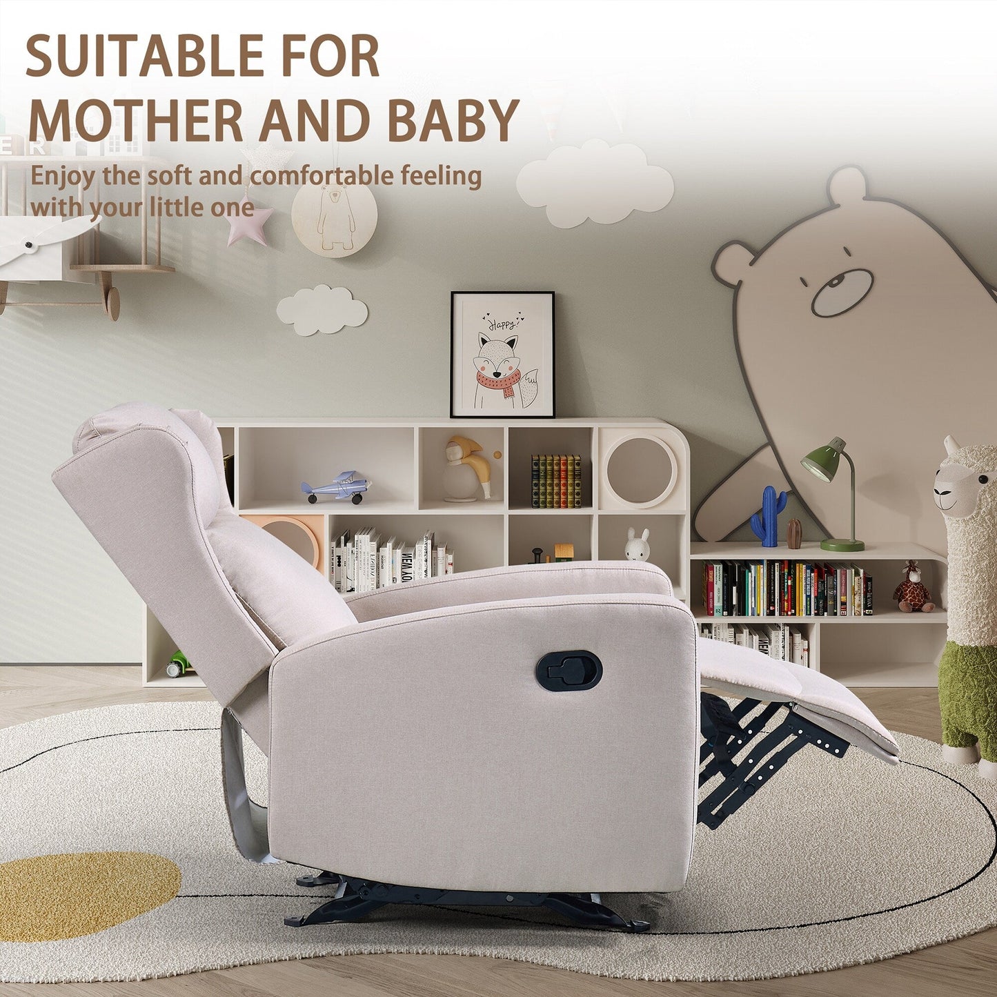 Rocking Recliner Chair for Living Room