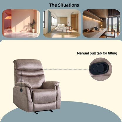 Rocking Recliner Chair for Living Room