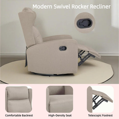 Rocking Recliner Chair for Living Room