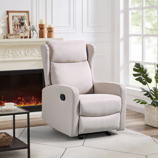 Rocking Recliner Chair, 3-Position Recline, Comfortable Arm & Back Support, Modern Design with High-Density Foam