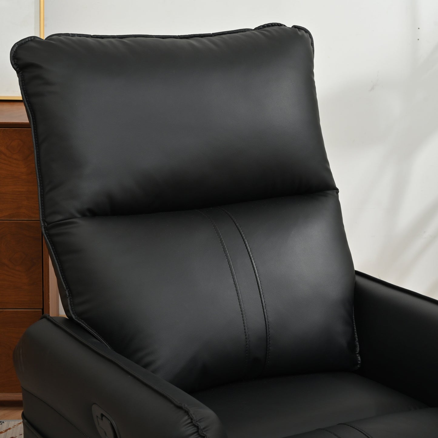 Rocking Recliner Chair,360 Degree Swivel Nursery Rocking Chair,Glider Chair,Modern Small Rocking Swivel Recliner Chair