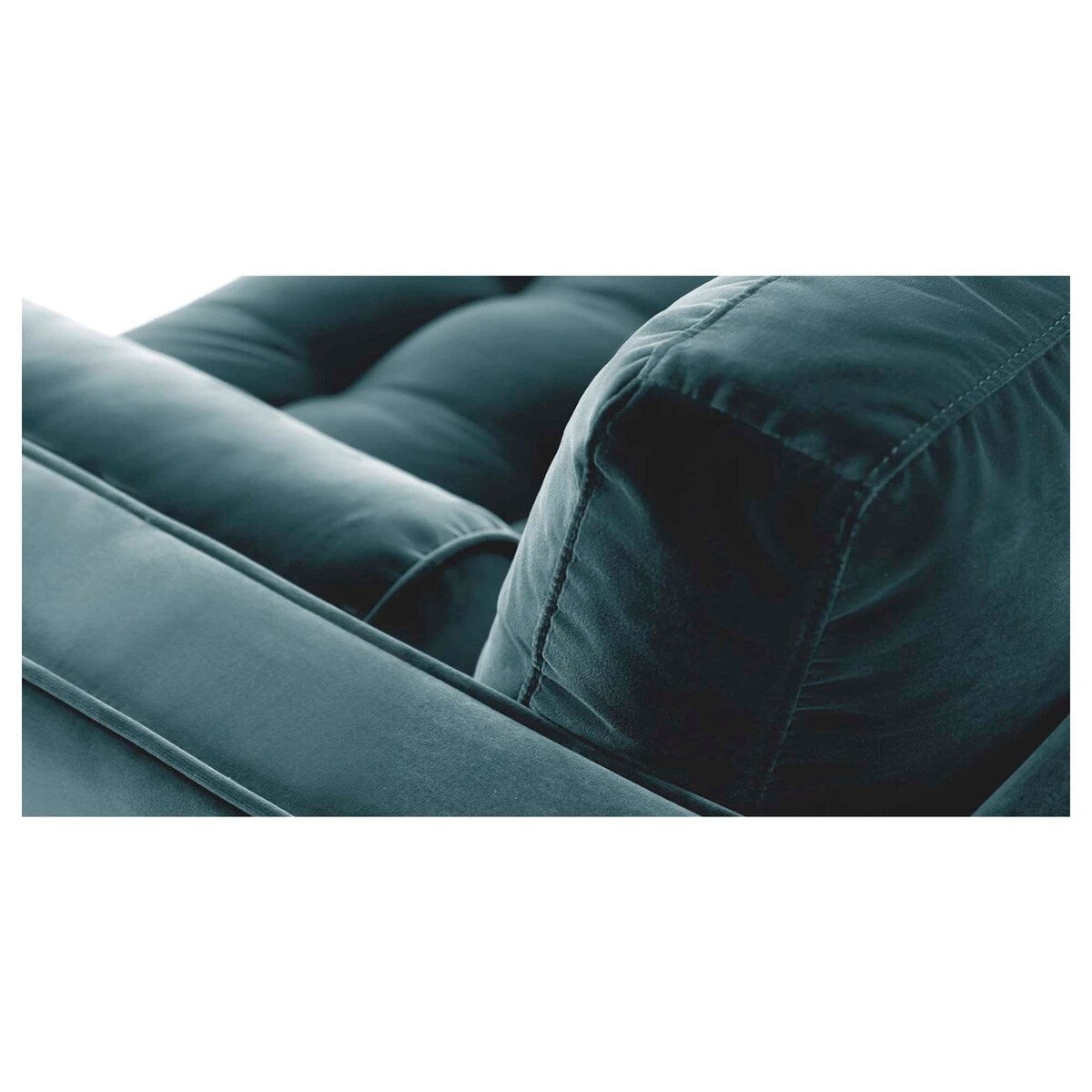 Roma Fabric Sofa in Spa Blue 88