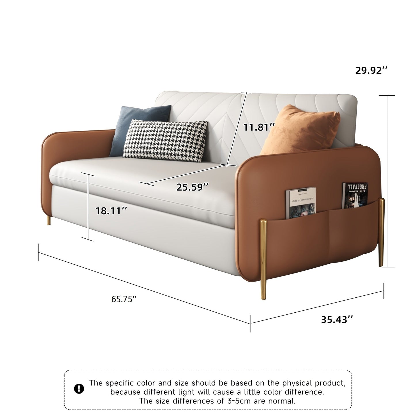 Romision Convertible Sleeper Sofa