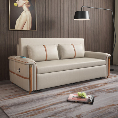Romision Folding Technological Fabric Sofa Bed